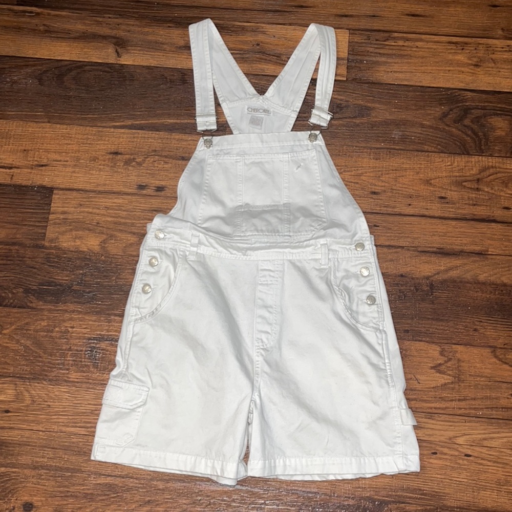 CHEROKEE/ WHITE PAINTER OVERALLS / SMALL